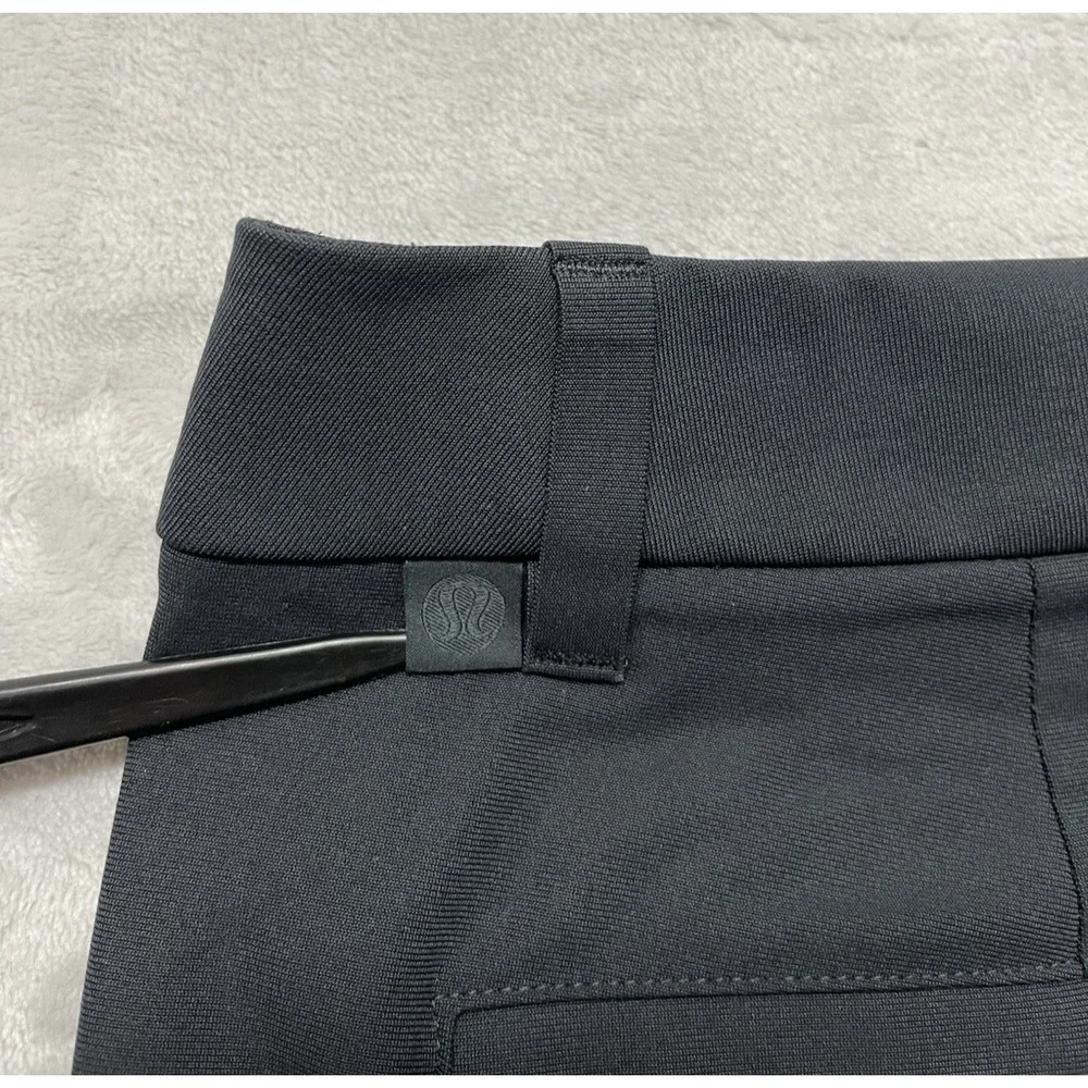 Lululemon ABC 5 Pockets Pant Men 34 Gray Slim Fit Warpstreme Wrinkle Resistant